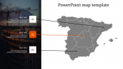 Best PowerPoint Map Template Presentation