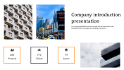 Stunning Company Introduction Presentation for Business