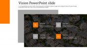Use Vision PowerPoint Slide Template Presentations