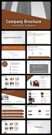 Our Predesigned Company Profile Template PowerPoint