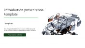 Introduction Presentation Template With Car Image