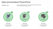 Customized Sales Presentation PowerPoint Templates