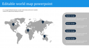  Editable World Map PowerPoint and Google Slides Presentation