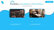 Affordable Portfolio Presentation PowerPoint Template