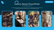Gallery Theme PowerPoint Template and Google Slides