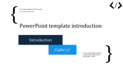 Editable PowerPoint Template Introduction Presentation