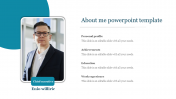 About Me PowerPoint Template and Google Slides Themes