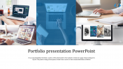 Stunning Portfolio Presentation PowerPoint Template
