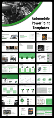 Best Automobile Component PPT Template and Google Slides