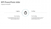 Editable Simple KPI PowerPoint Slide Presentation