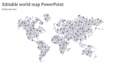 Editable World Map PowerPoint PPT For Presentation