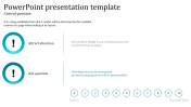 Elegant PowerPoint Presentation Template With Two Node