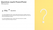 Awesome Question Mark PowerPoint Template Presentation