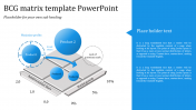 BCG Matrix Template PowerPoint  Market Growth Presentation