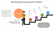 Best Simple Marketing Plan PowerPoint Template Presentation