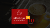 Coffee Break PowerPoint Template and Google Slides