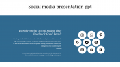 Editable Social Media Presentation PPT Template Designs