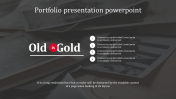 Best Portfolio Presentation PowerPoint Template Designs