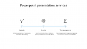 Simple PowerPoint Presentation Services Slide Template