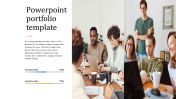 Creative PowerPoint Portfolio Template Slide Designs