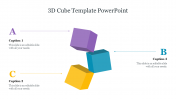 Usable 3D Cube Template PowerPoint Presentation