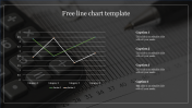 Use Free Line Chart Template PowerPoint Presentation