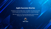 Agile Success Stories PPT Template And Google Slides