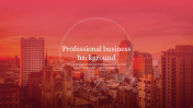Professional Business Background PowerPoint Slide