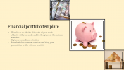 Our Predesigned Financial Portfolio Template Design