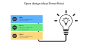 Effective Open Design Ideas PowerPoint Slide Template