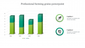 Professional Farming Grains PowerPoint Template Design