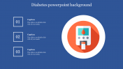 Get dashing Diabetes PowerPoint Background Slides templates