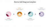 Harvey Balls Diagram Template Presentation Slide