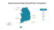 South Korea Map Presentation And Google Slides Template
