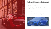 Automobile Presentation PPT Template and Google Slides