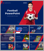 Creative Football PowerPoint And Google Slides Templates  