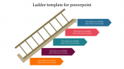 Ladder Template For PowerPoint Presentation