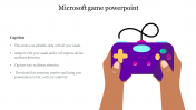 Creative Microsoft Game PowerPoint Presentation Slides