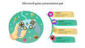 Attractive Microsoft Game Presentation PPT Template