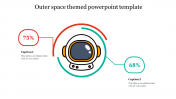 Editable Outer Space Themed PowerPoint Template Presentation