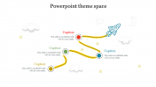 Beautiful PowerPoint Theme Free Space Presentation