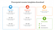 Try Captivating PowerPoint Resume Templates Download