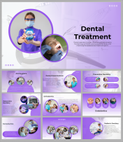 Dental Treatment PowerPoint And Google Slides Templates