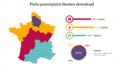 Multicolor Editable Paris PowerPoint Themes Download