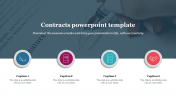 Best Contracts PowerPoint Template For Presentation