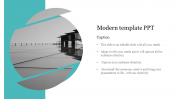 Modern Template PPT Slides For PowerPoint Presentation