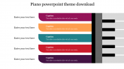 Editable Piano PowerPoint Theme Download Immediately