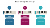 Use Piano PowerPoint Slide PPT Template For Presentations