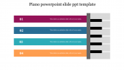 Piano PowerPoint Slide PPT Template For Presentations