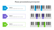 Use Best Piano Presentation PowerPoint Template PPT Slides